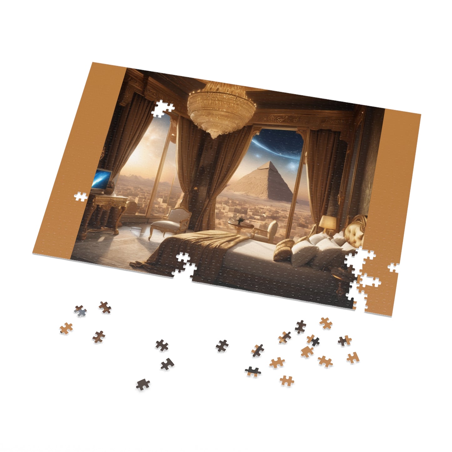 Puzzle pour adultes/ enfants paysage Pyramides d'Égypte (30-2000 PIECES)