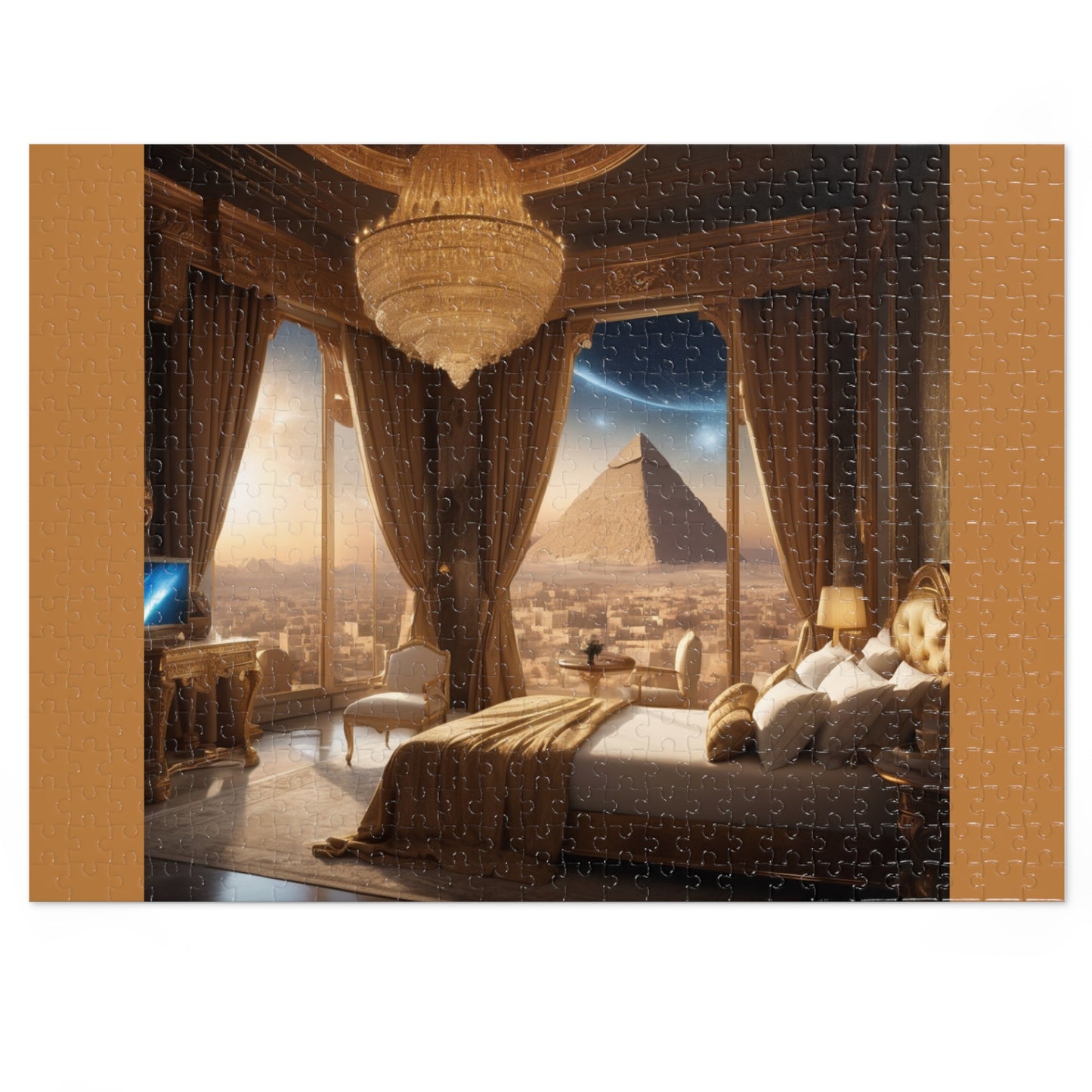 Puzzle pour adultes/ enfants paysage Pyramides d'Égypte (30-2000 PIECES)