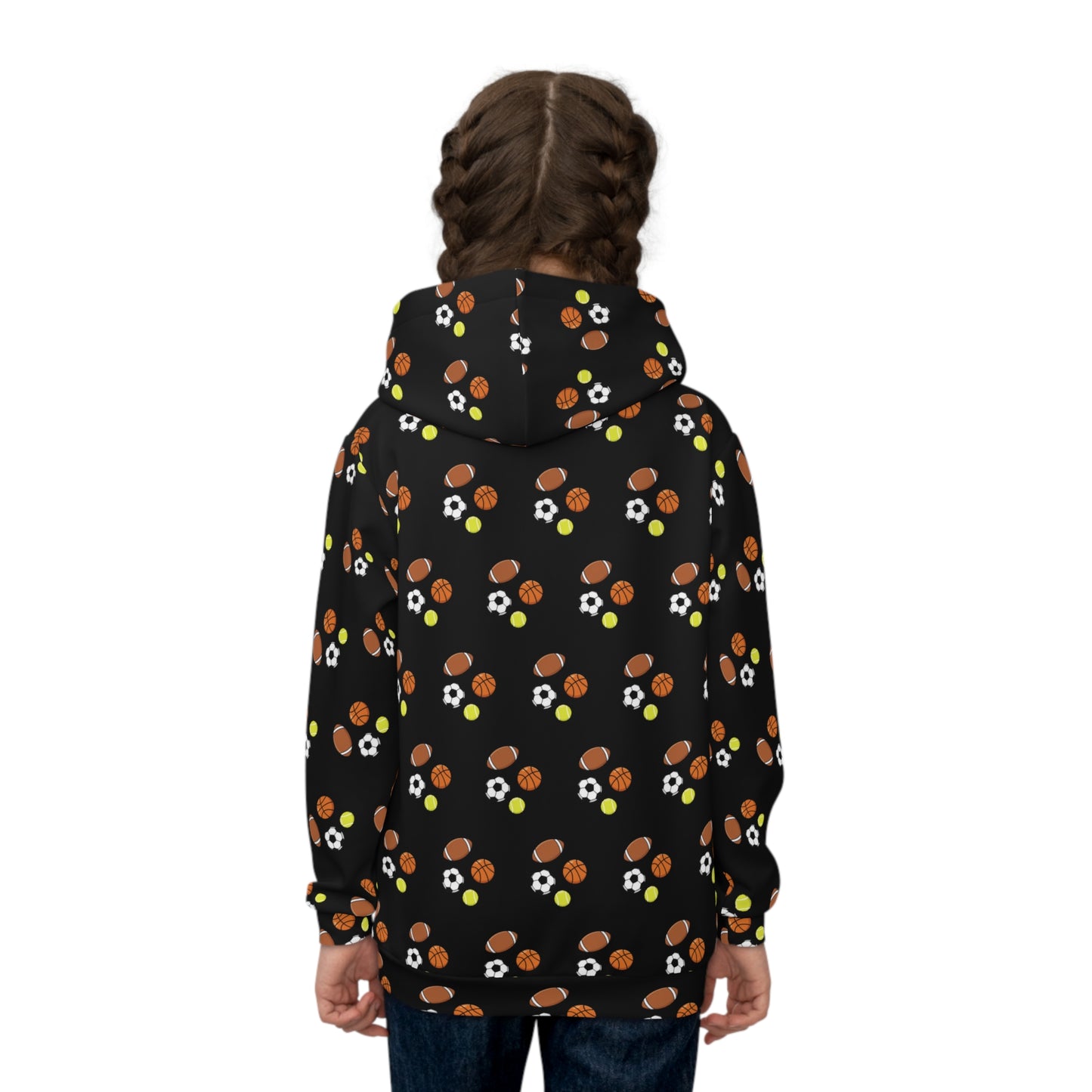 Kids Hoodie – Fall Harvest All-Over Print