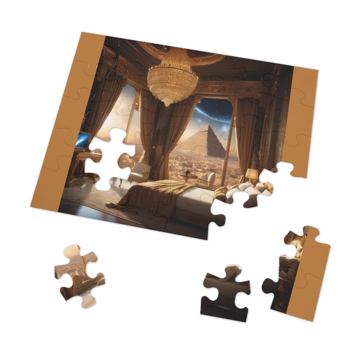 Puzzle pour adultes/ enfants paysage Pyramides d'Égypte (30-2000 PIECES)
