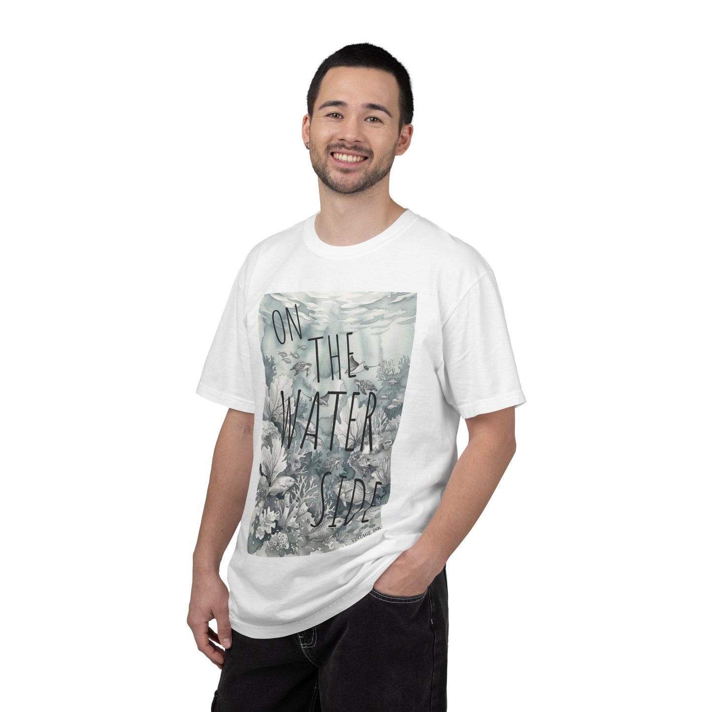 Underwater Garden T-Shirt — Ocean Coral & Fish Scenic Tee