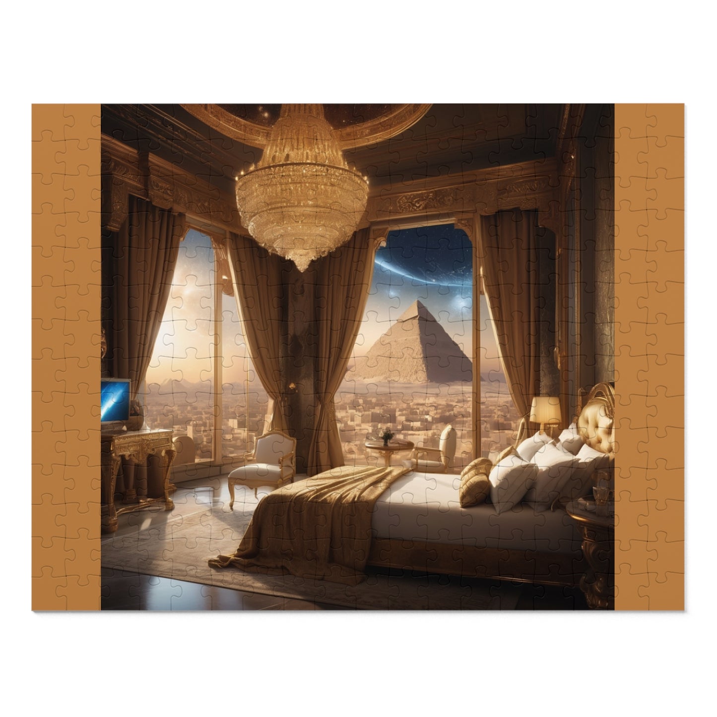 Puzzle pour adultes/ enfants paysage Pyramides d'Égypte (30-2000 PIECES)