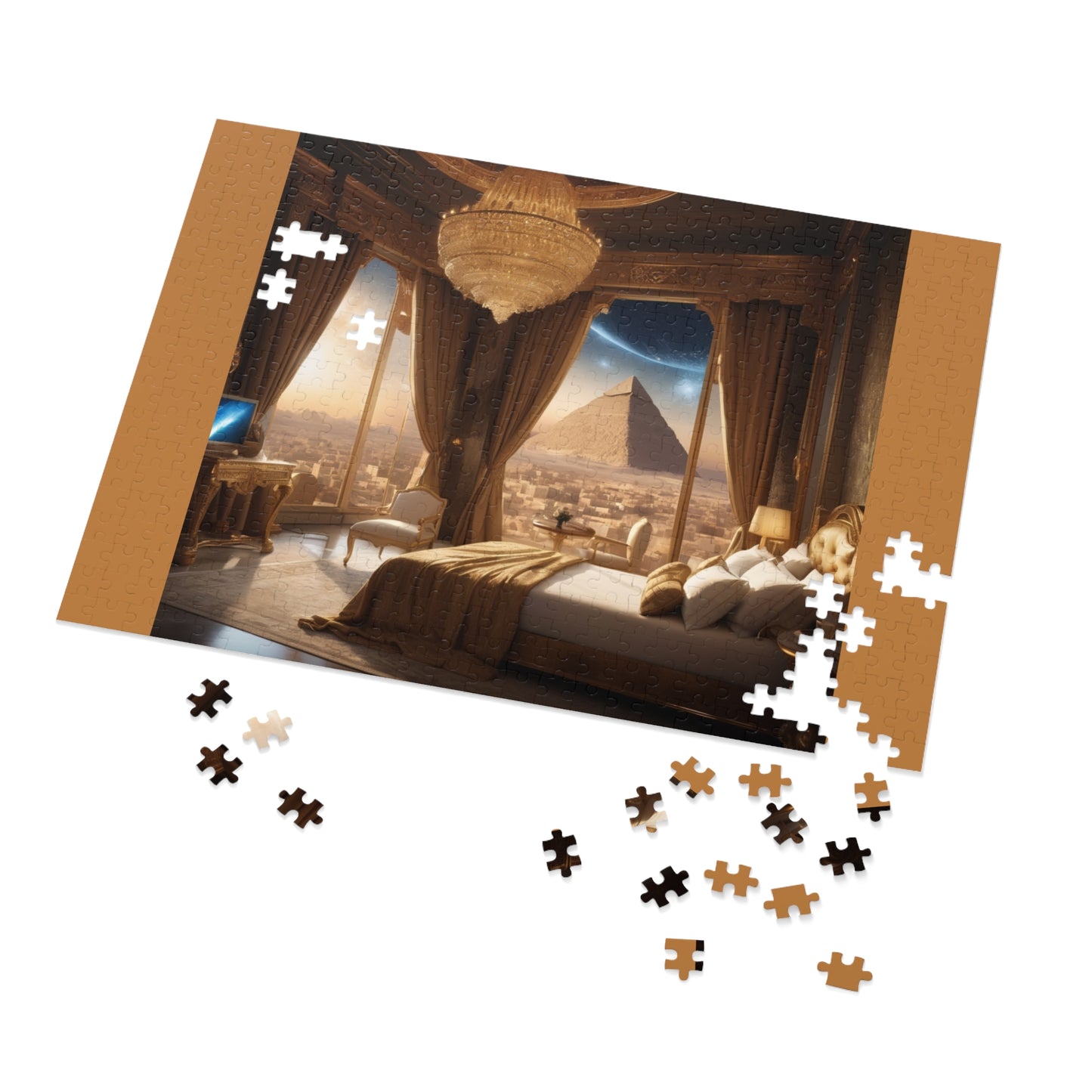 Puzzle pour adultes/ enfants paysage Pyramides d'Égypte (30-2000 PIECES)