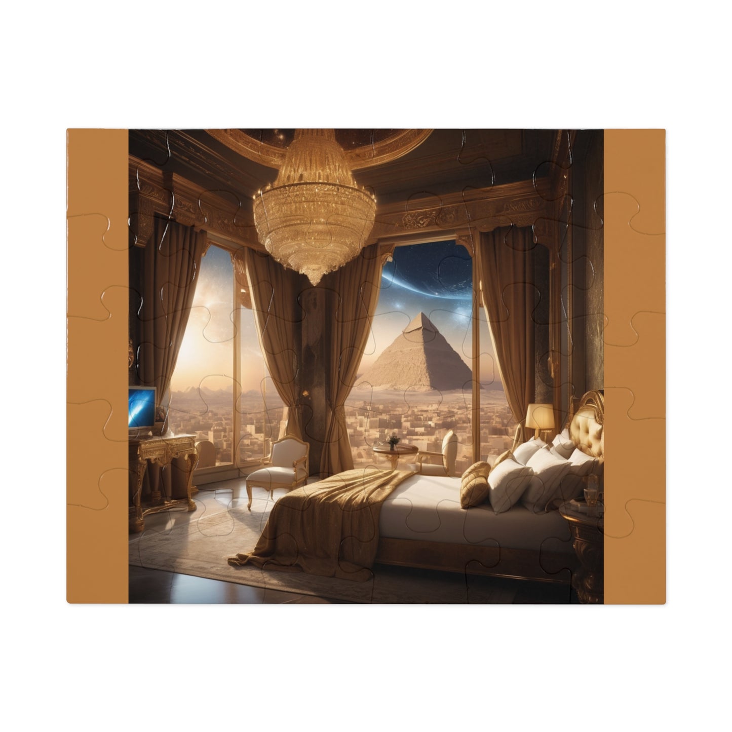 Puzzle pour adultes/ enfants paysage Pyramides d'Égypte (30-2000 PIECES)