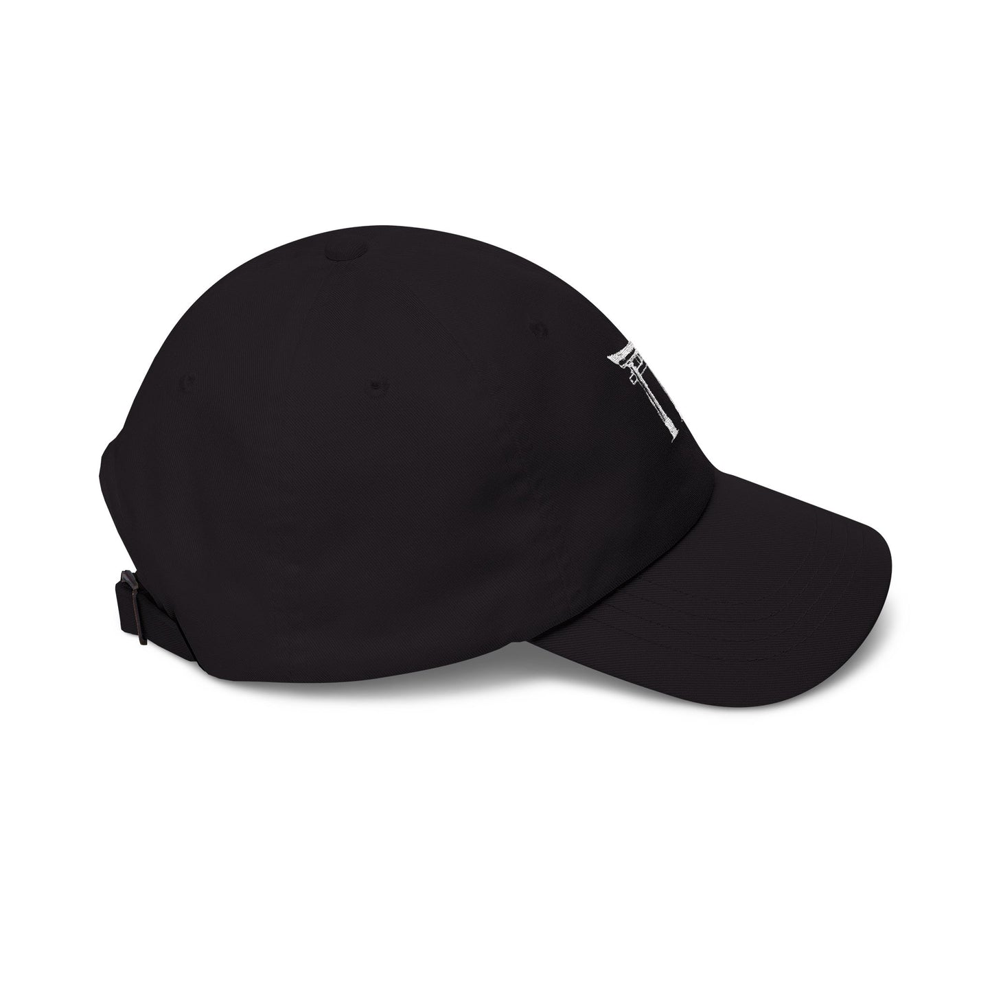Torii Gate Dad Cap — Minimal Japanese Shrine Embroidered Baseball Hat