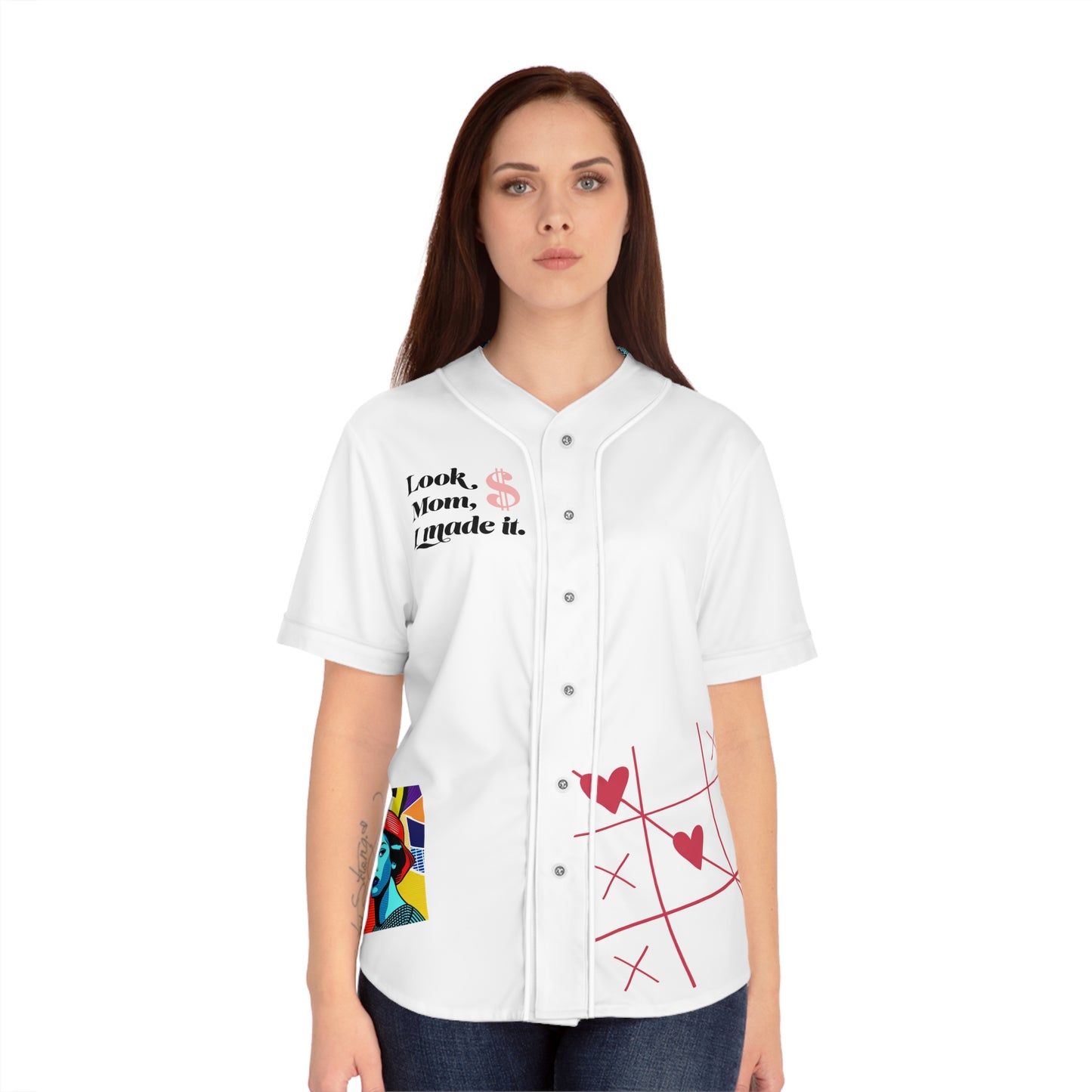 Maillot Baseball personnalisable femme