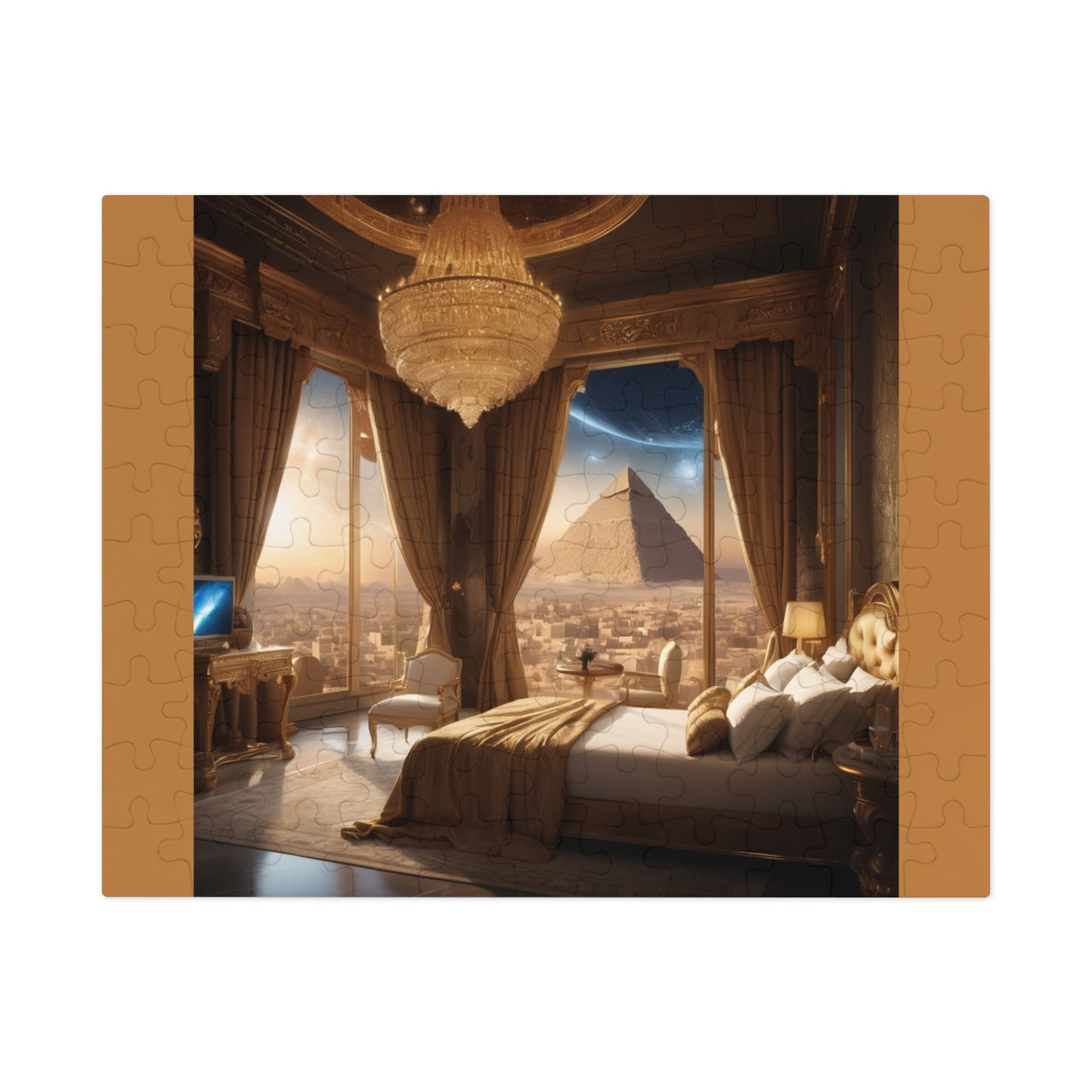 Puzzle pour adultes/ enfants paysage Pyramides d'Égypte (30-2000 PIECES)