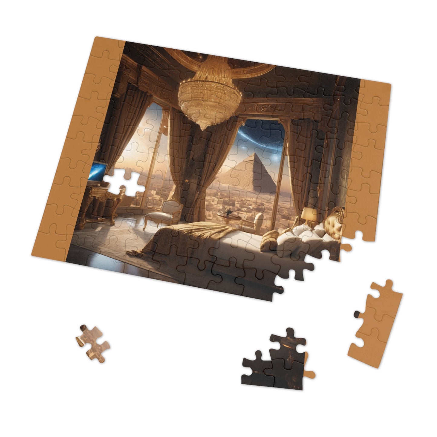 Puzzle pour adultes/ enfants paysage Pyramides d'Égypte (30-2000 PIECES)