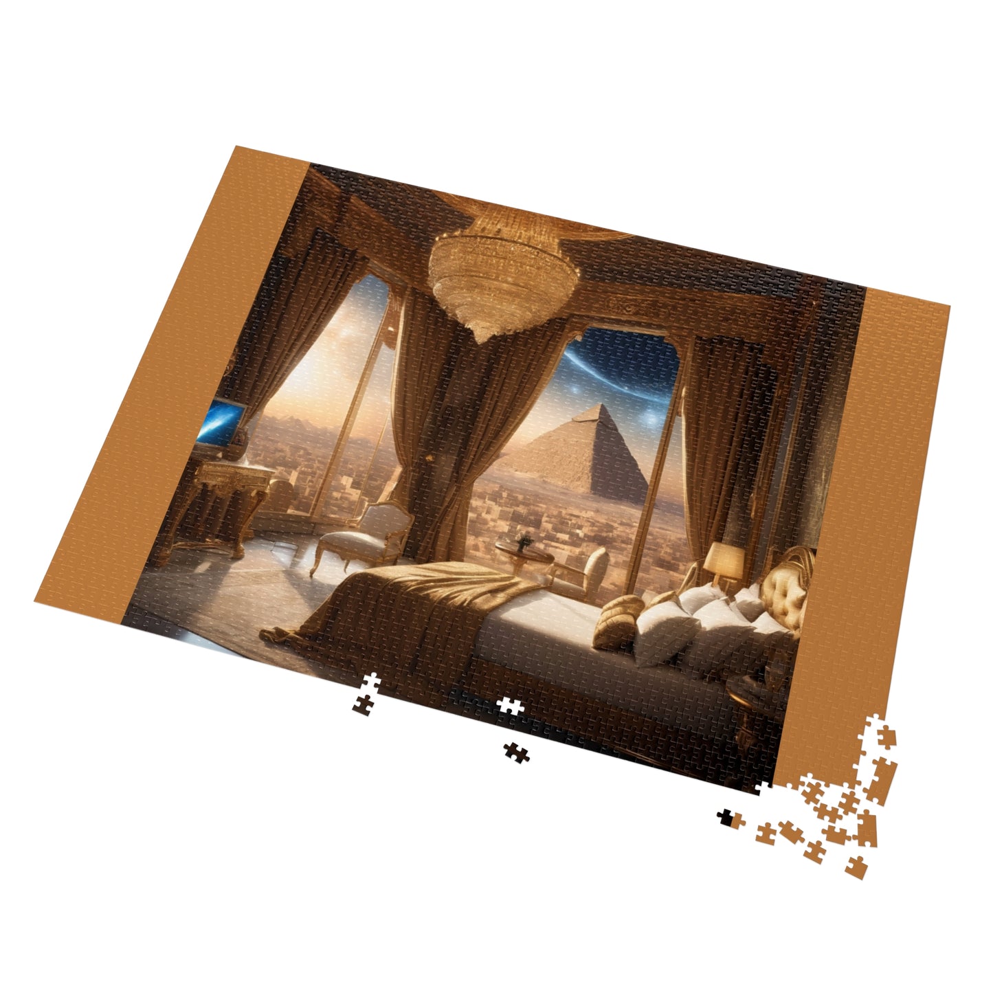 Puzzle pour adultes/ enfants paysage Pyramides d'Égypte (30-2000 PIECES)