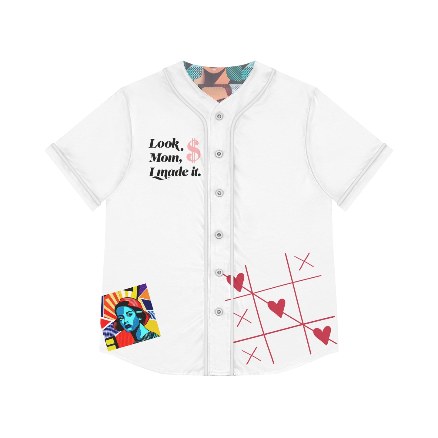 Maillot Baseball personnalisable femme