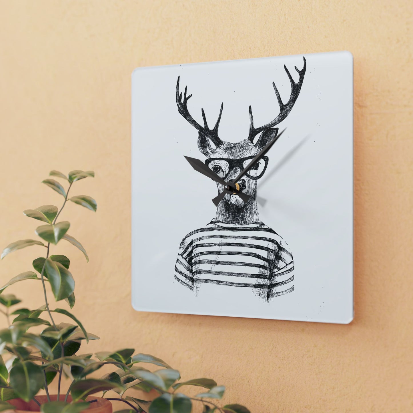 Reloj de pared personalizable E=MC2