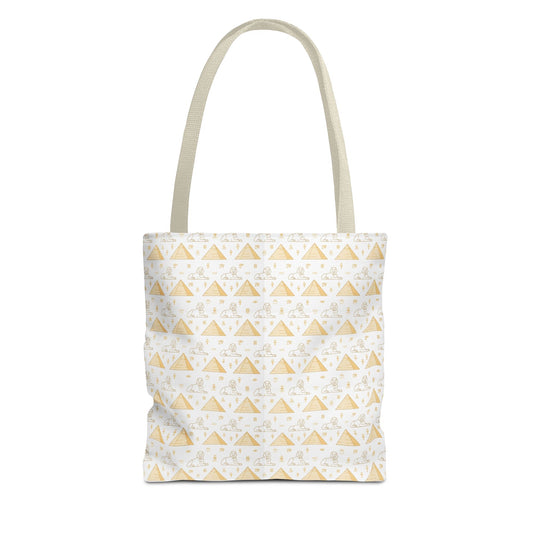 Tote Bag Triangle Doré / Geometric Gold Triangle Tote