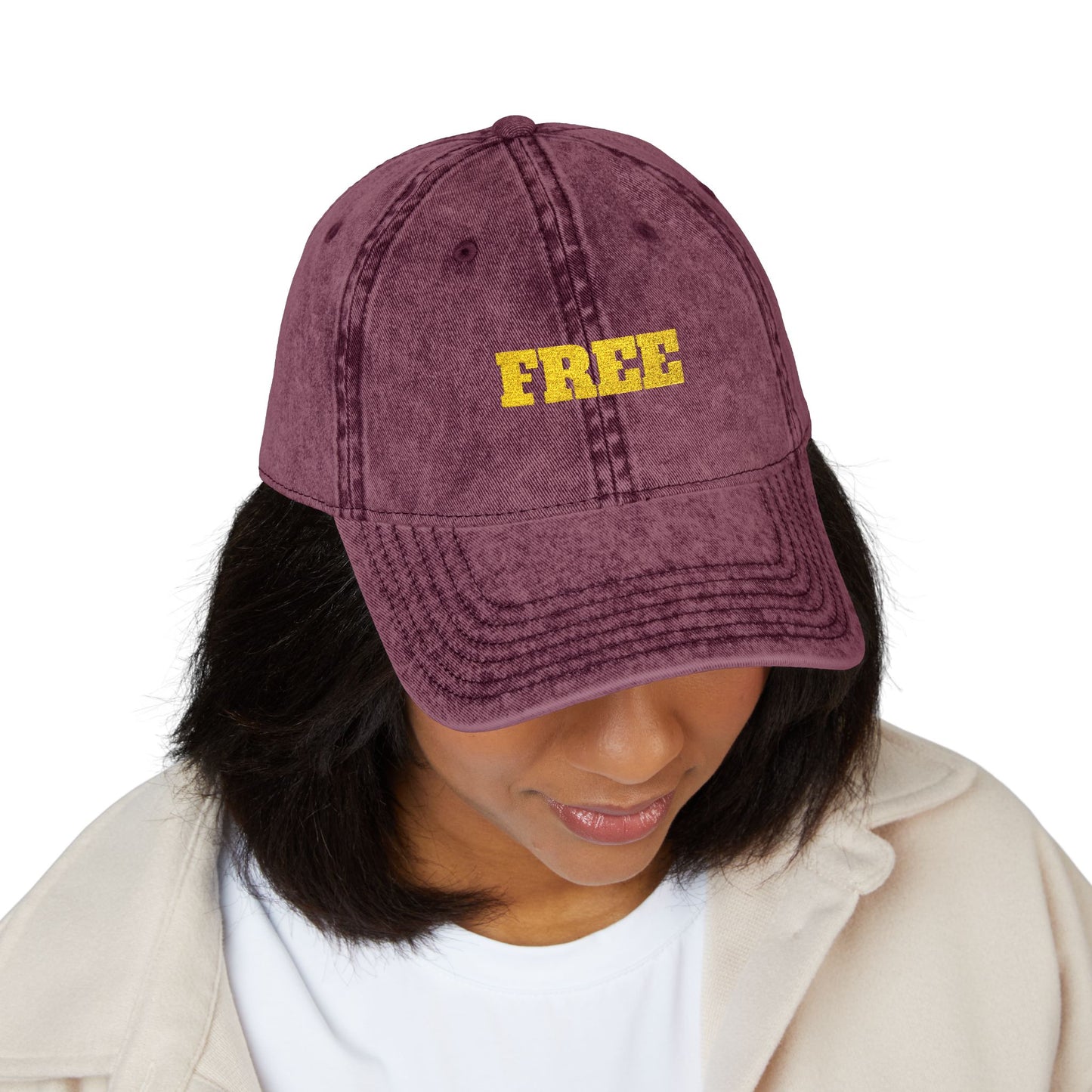 Casquette "FREE" Brodée / Embroidered "FREE" Cap