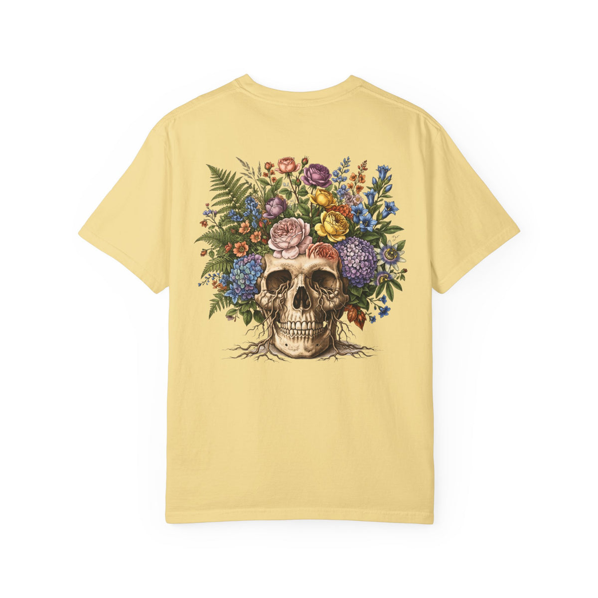 Vintage Botanical tattoo style Graphic Tee