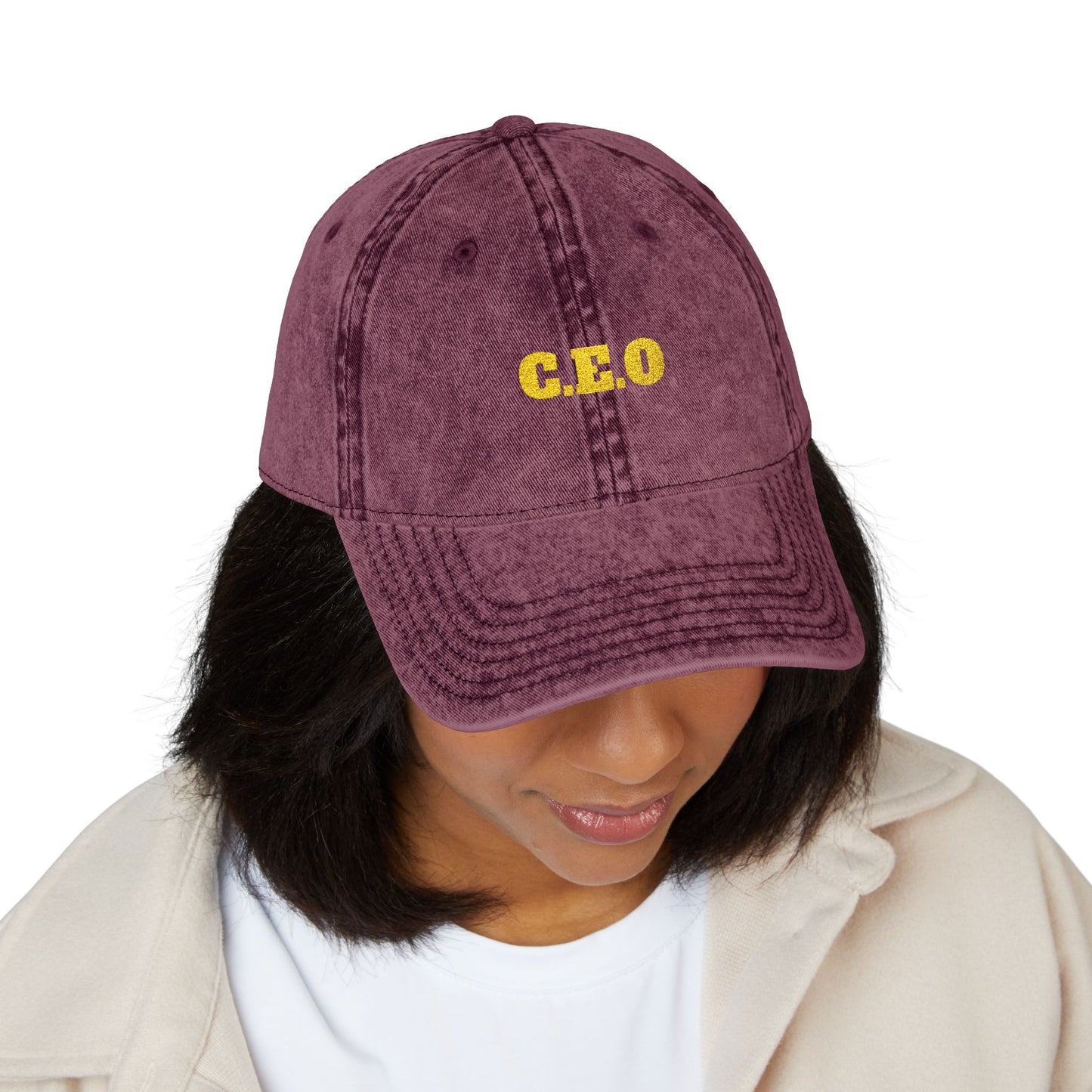 Casquette Initiale Monogramme / Monogram Initial Cap