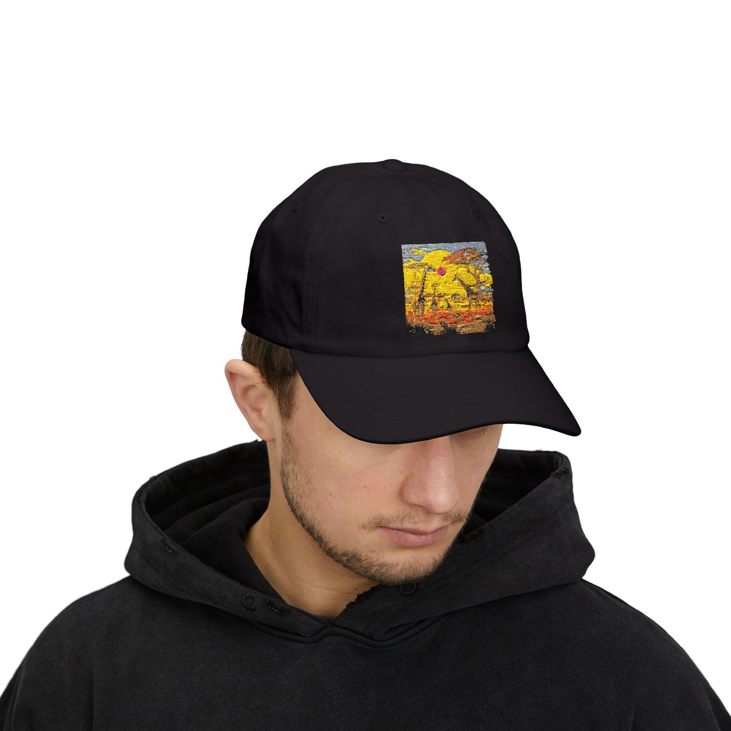 Vintage Sunset Safari Dad Cap - casquette personnalisable