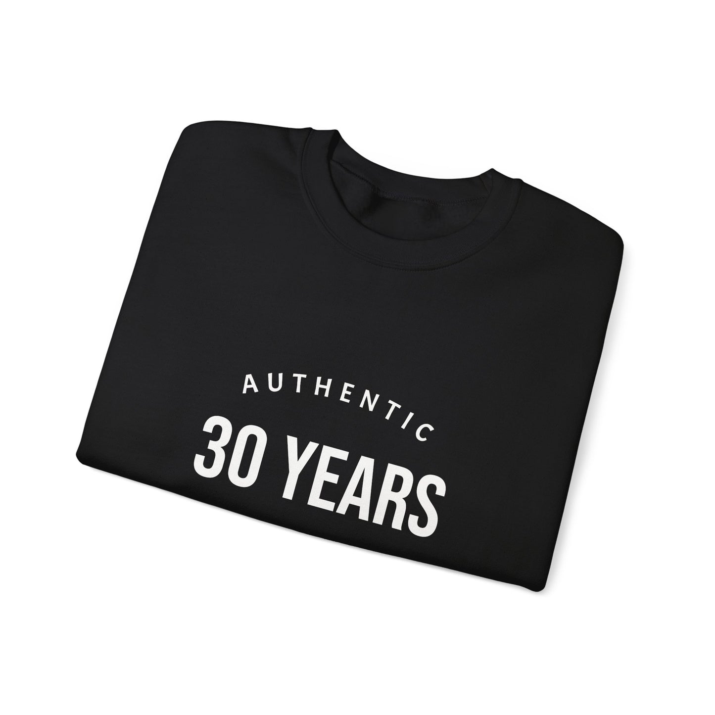 Crewneck Sweatshirt — Minimal White Logo Sleeve Crewneck