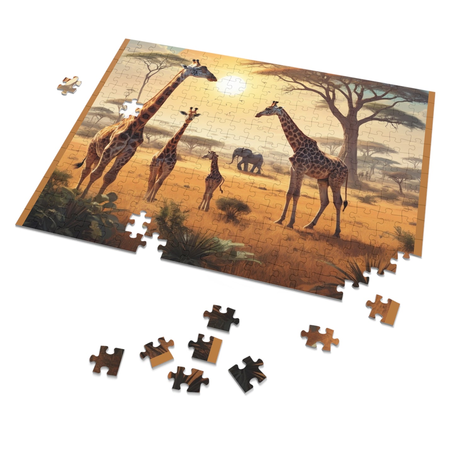 Puzzle Animaux de la Savane ( Enfants/Adultes) 250-1000 Pièces .