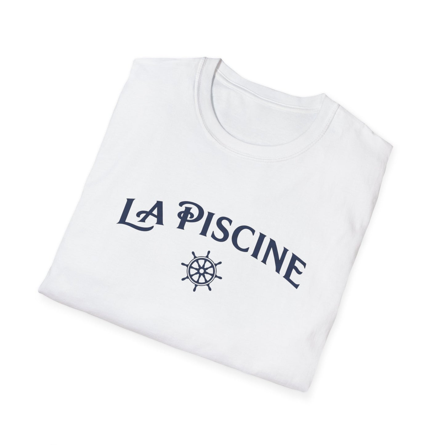 La Piscine Nautical T-Shirt — Coastal French Pool Tee