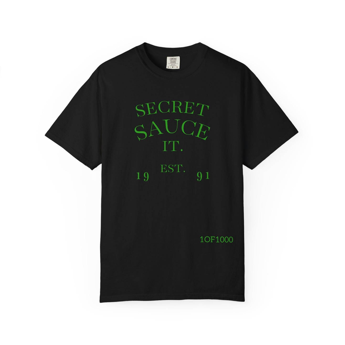 Secret Sauce IT-Shirt — 'Secret Sauce ITALIA'  Graphic Tee (Established 1991)