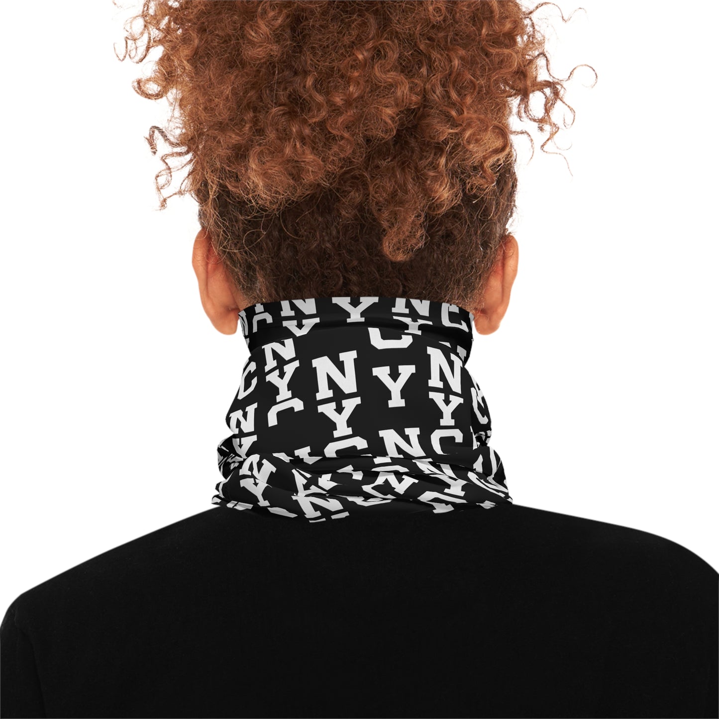 NYC pattern Neck Gaiter — Lightweight Face Covering