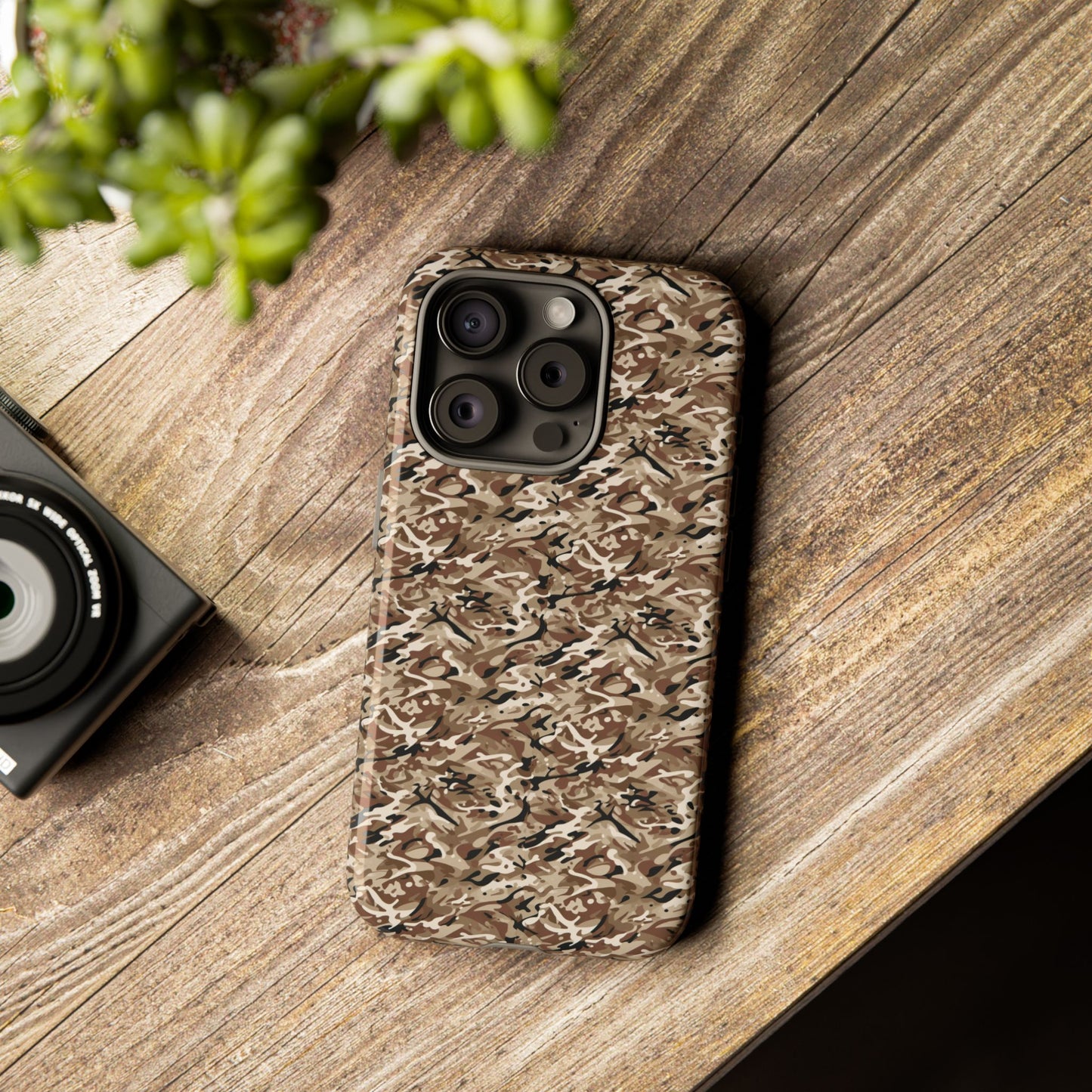 Camo Tough Case — Rugged Desert Camouflage Phone Case