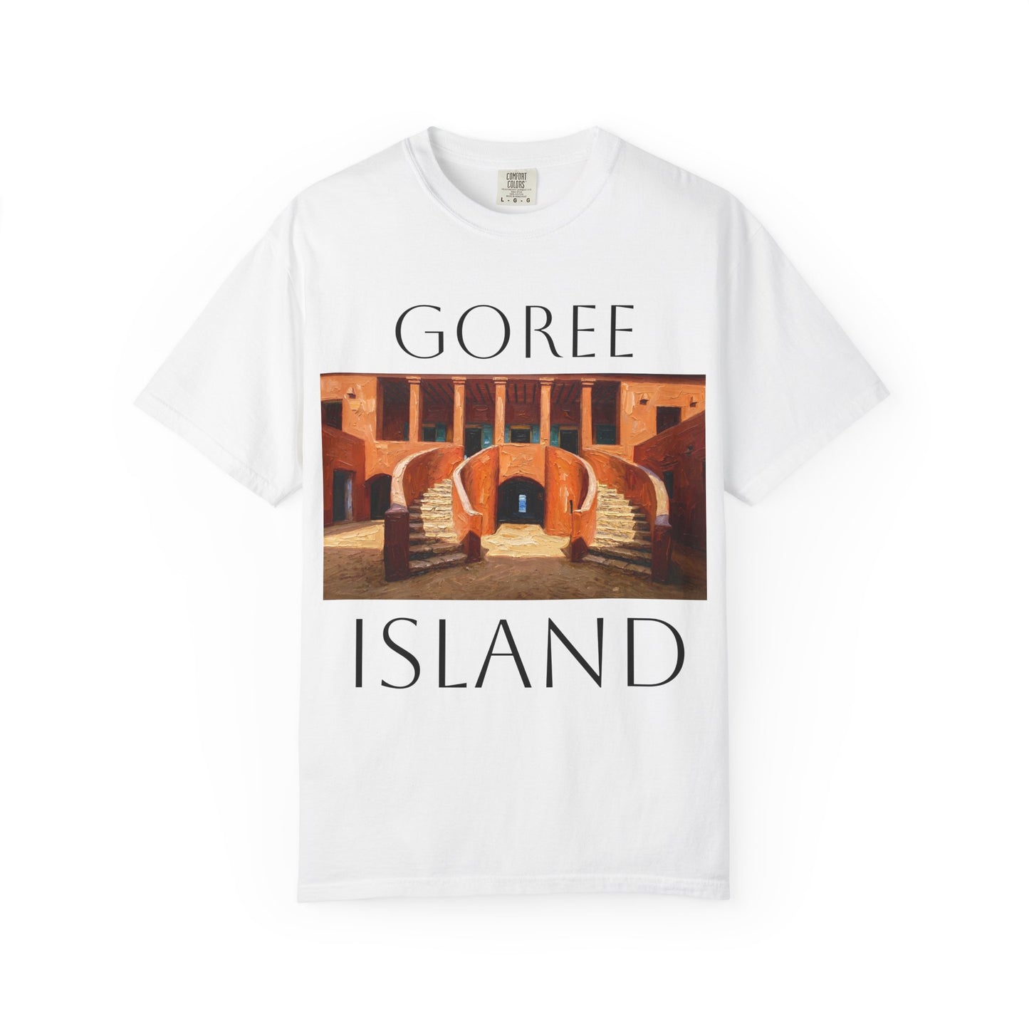 Goree Island Photo T‑Shirt – Historic Fort Architecture Tee