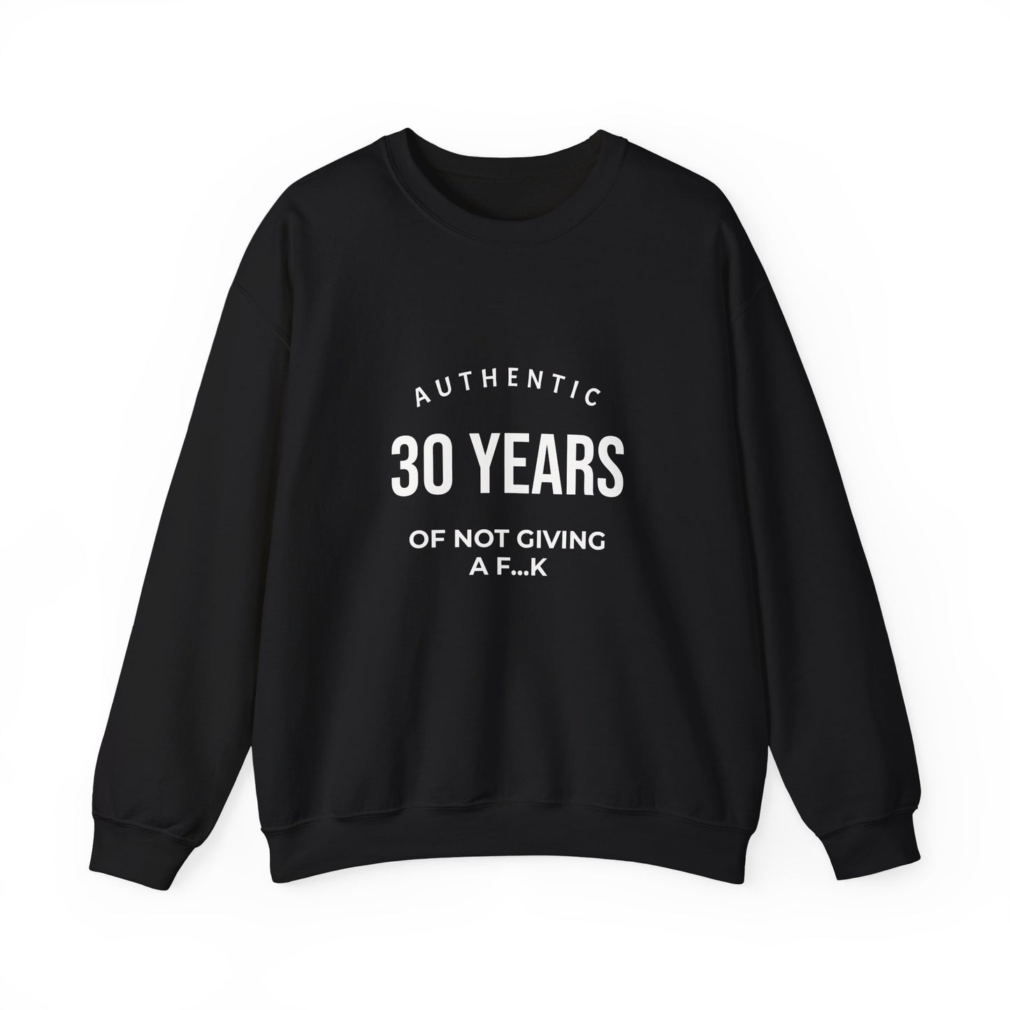 Crewneck Sweatshirt — Minimal White Logo Sleeve Crewneck