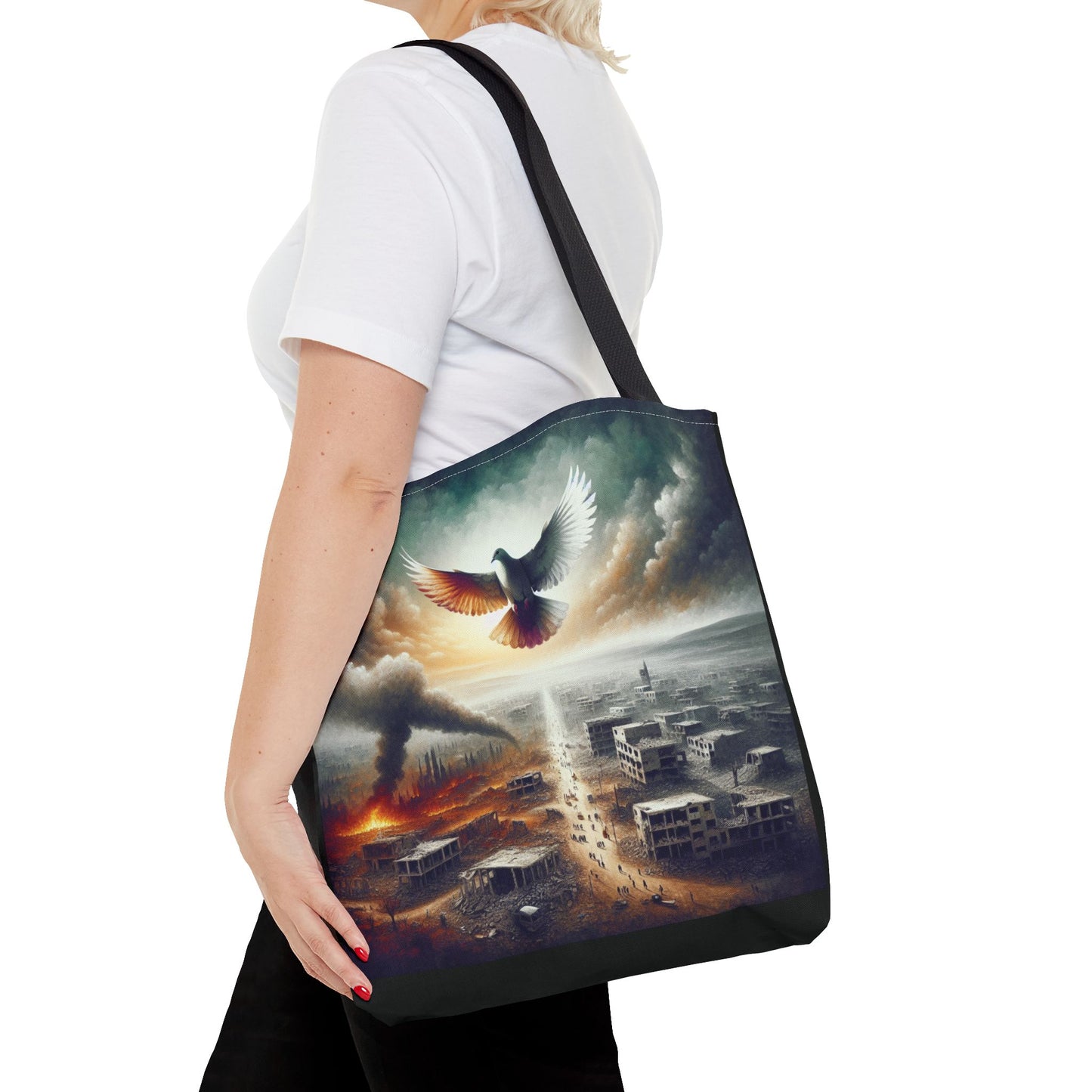 Tote bag "Peace or War"