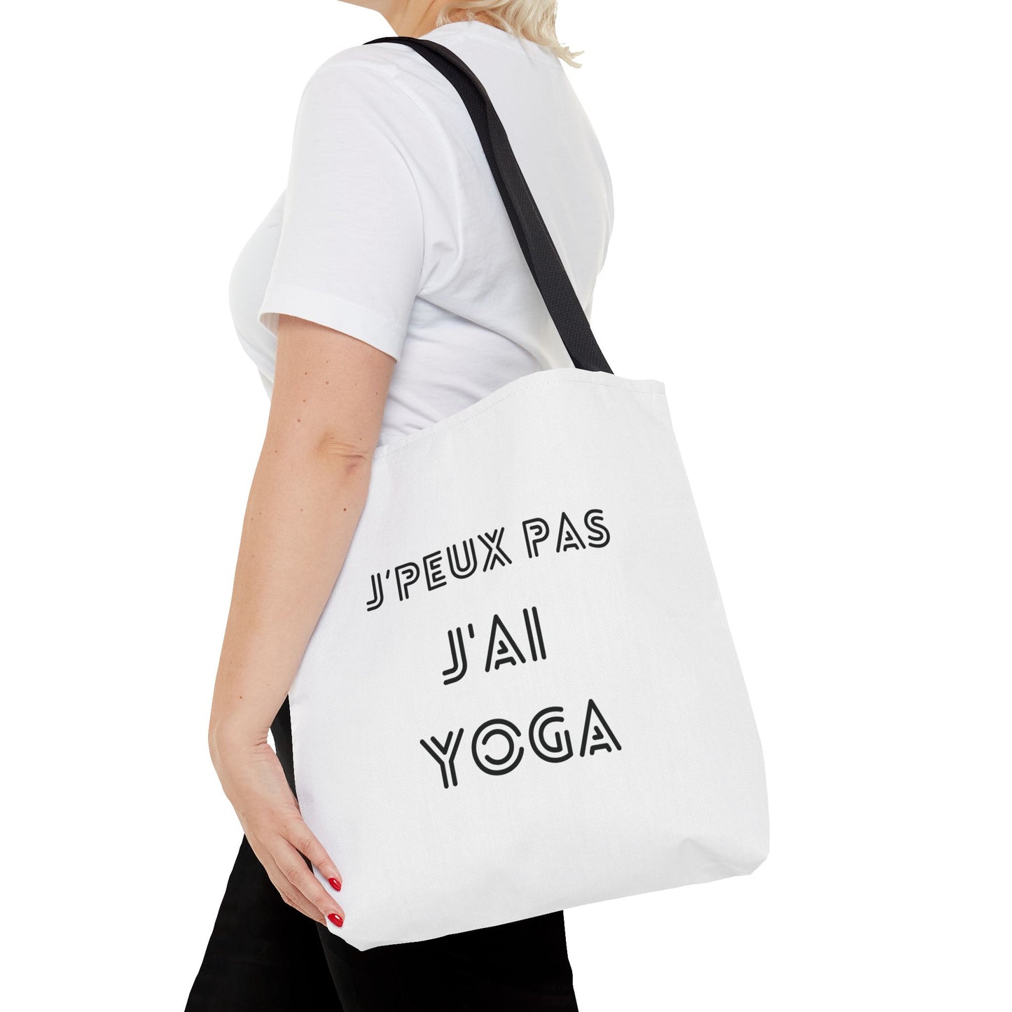 Tote Bag personnalisable "J'PEUX PAS J'AI YOGA"