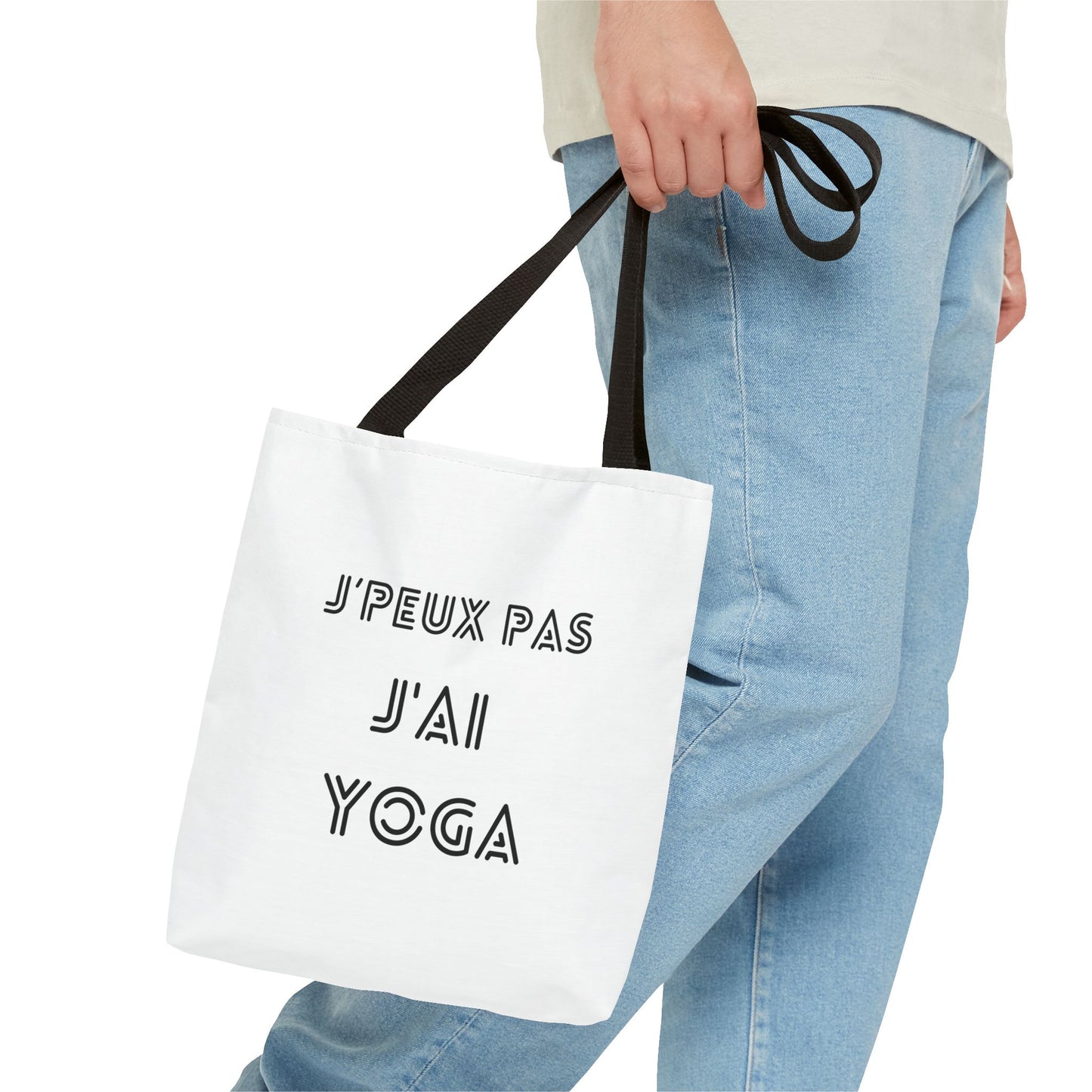 Tote Bag personnalisable "J'PEUX PAS J'AI YOGA"