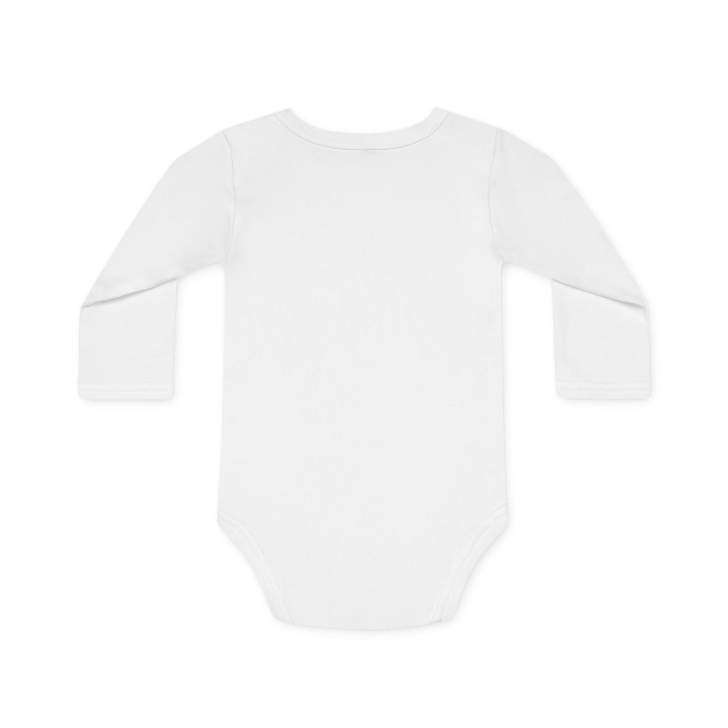 Combi bébé personnalisable manche longue 100% coton organique