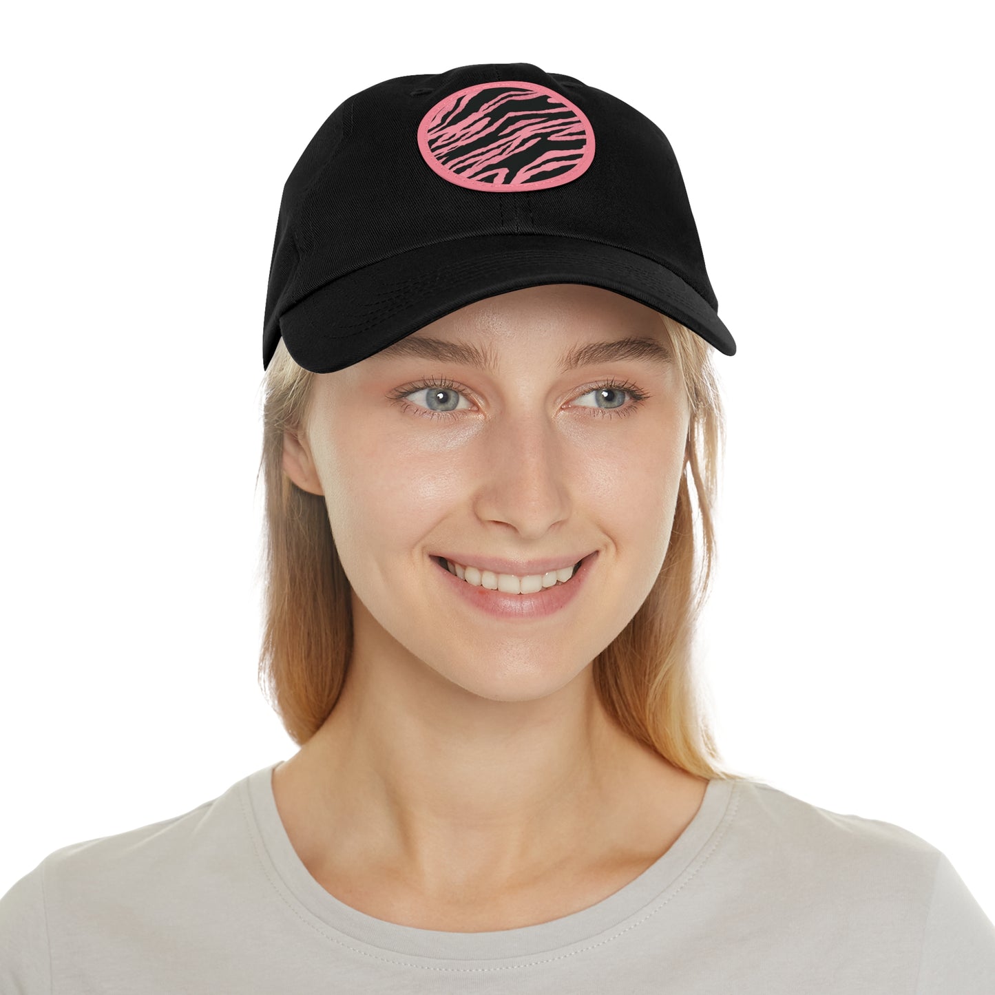 Casquette "PINK ZEBRA" by TiflaCustom.