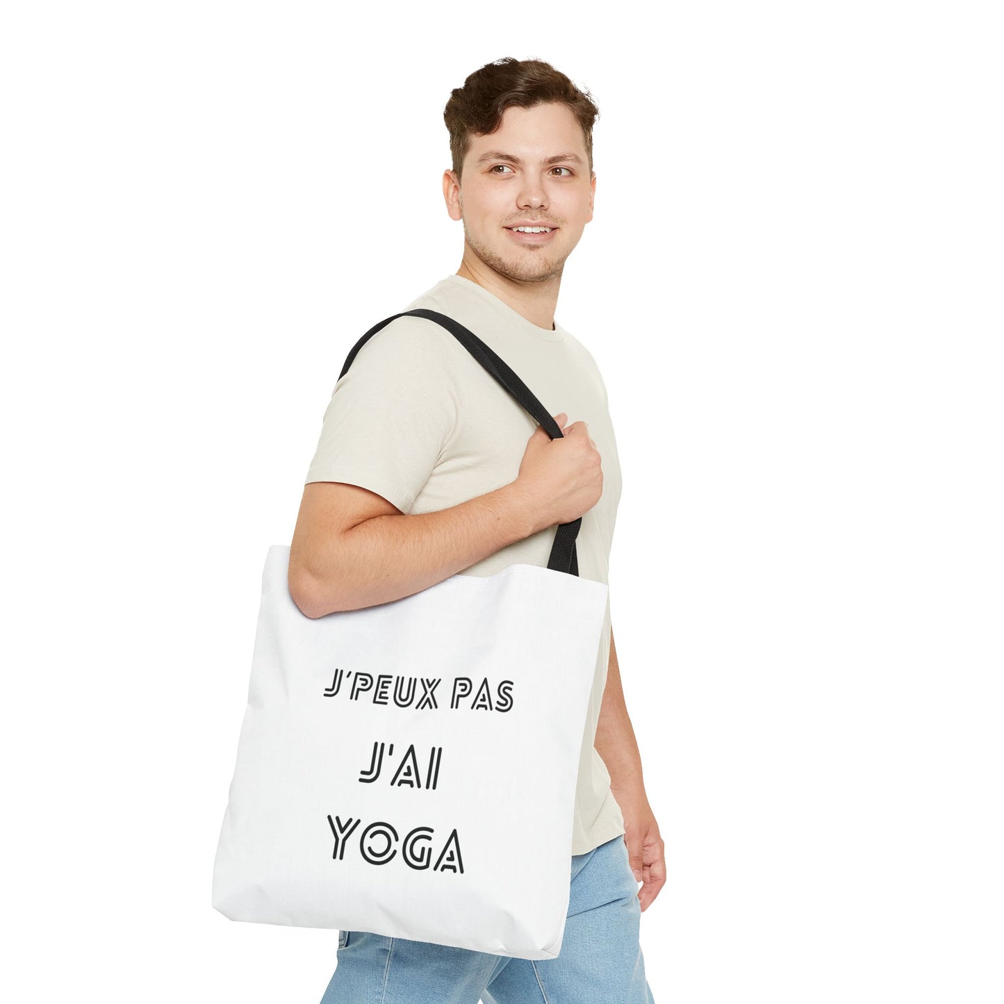 Tote Bag personnalisable "J'PEUX PAS J'AI YOGA"