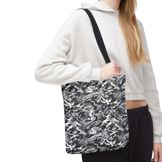 Stylish Camouflage Tote Bag, Reusable Shopping Bag, Casual Tote, Gift for Him, Military Camo Bag, Weekend Getaway