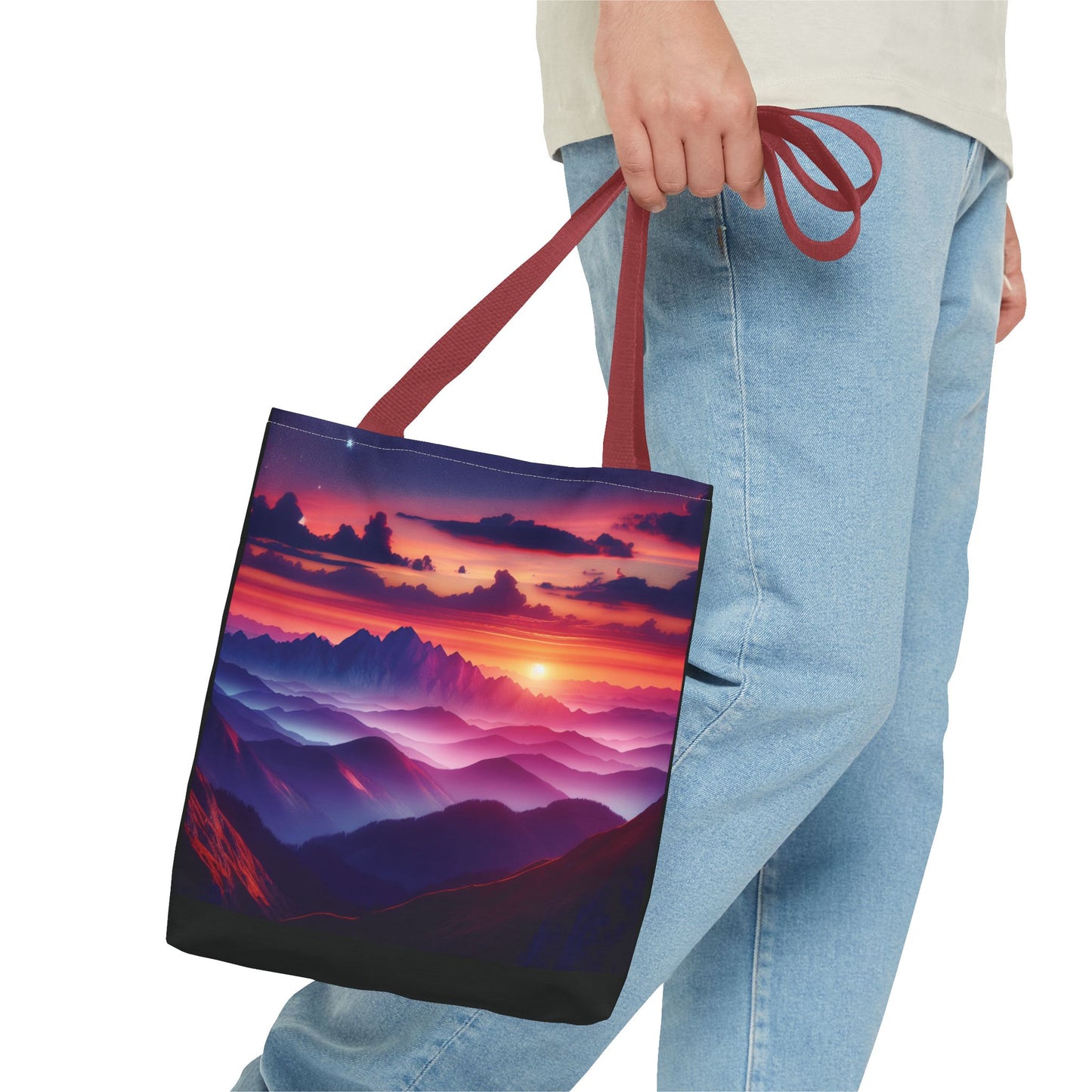 Tote Bag "Aurore boréale"