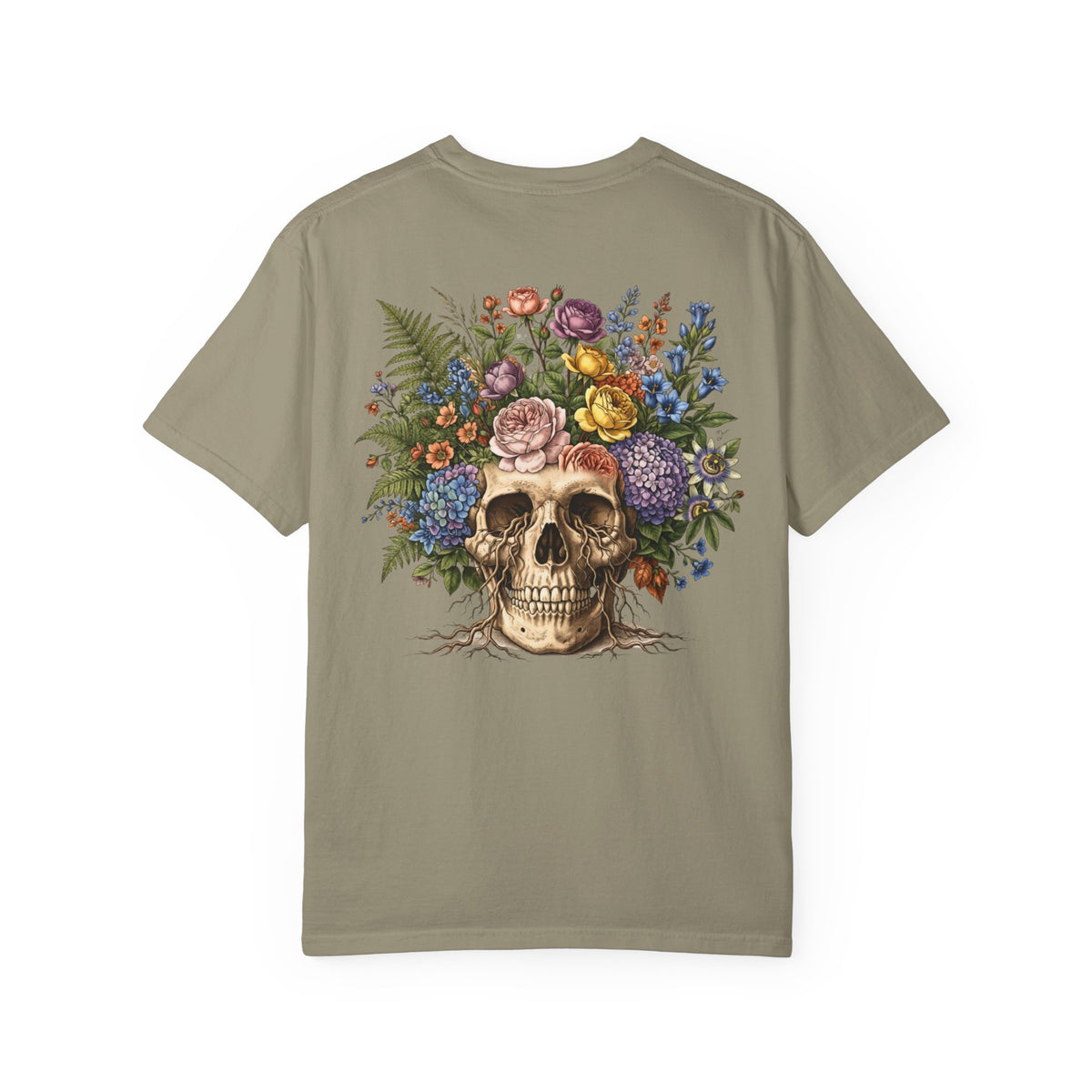 Vintage Botanical tattoo style Graphic Tee