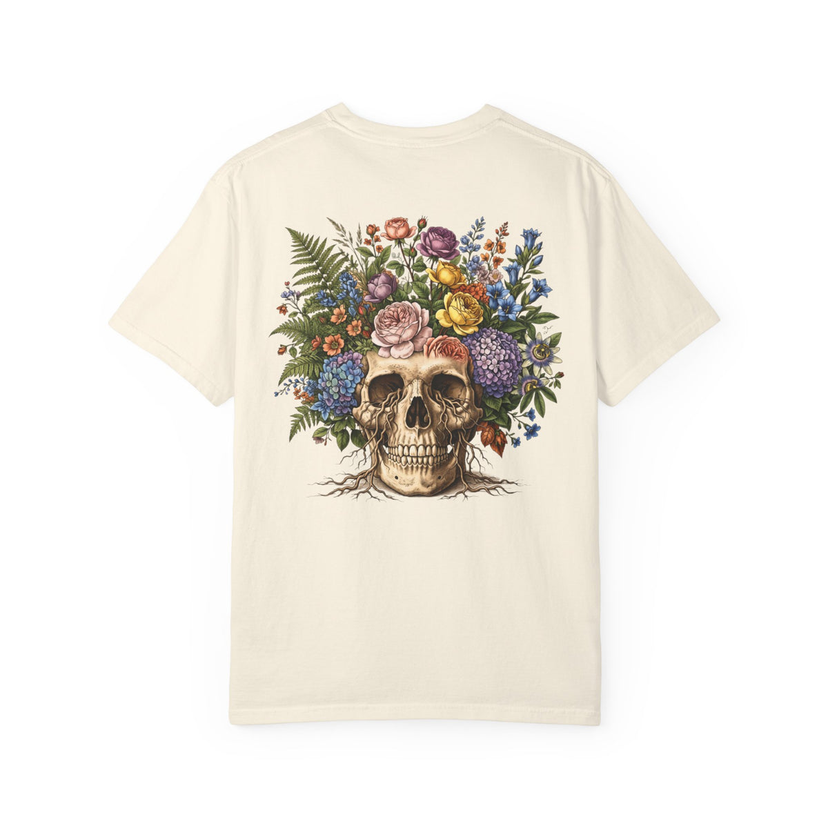 Vintage Botanical tattoo style Graphic Tee
