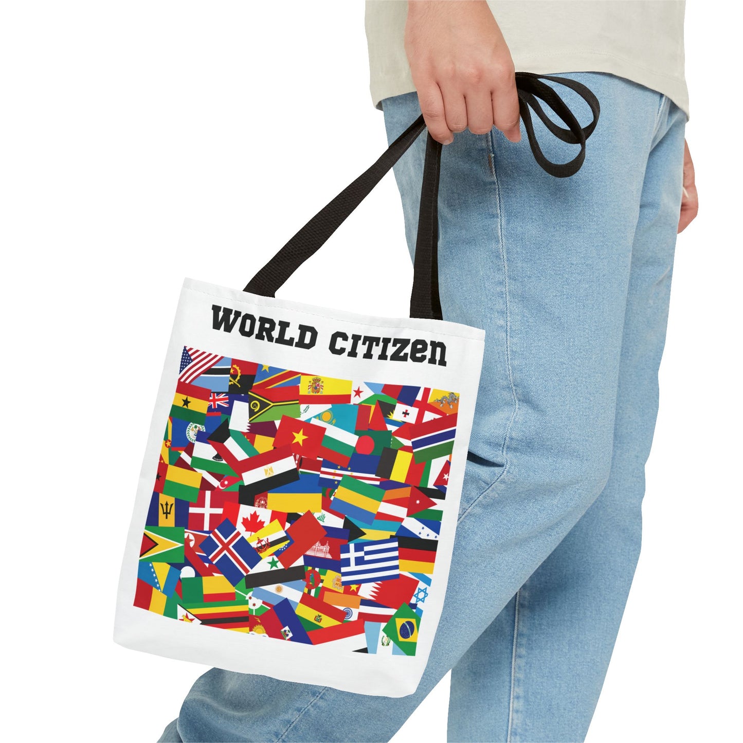 "WORLD CITIZEN" Tote Bag