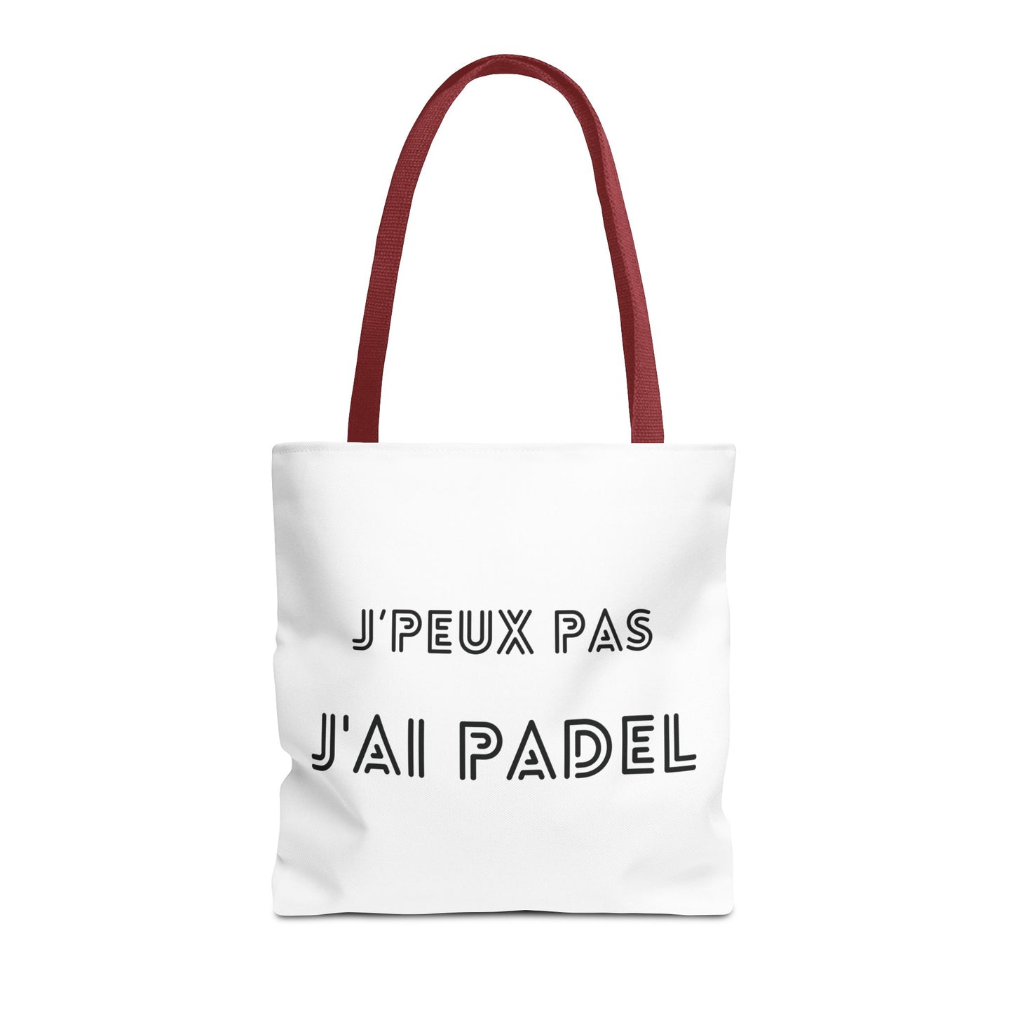 Tote Bag "J'PEUX PAS J'AI PADEL"