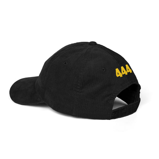 Casquette Brodée en Velours Côtelé / Corduroy Embroidered Cap
