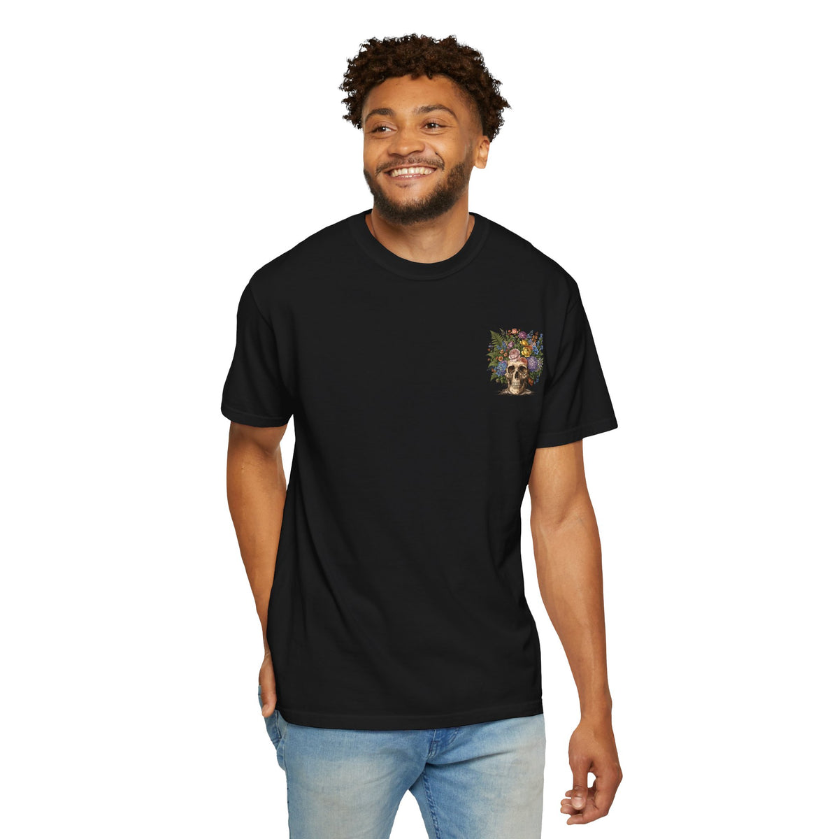 Vintage Botanical tattoo style Graphic Tee