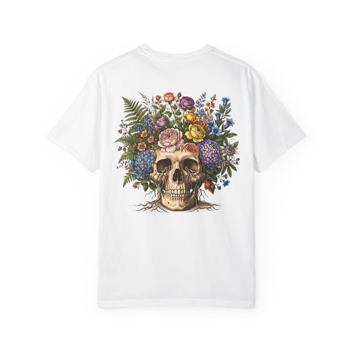 Vintage Botanical tattoo style Graphic Tee