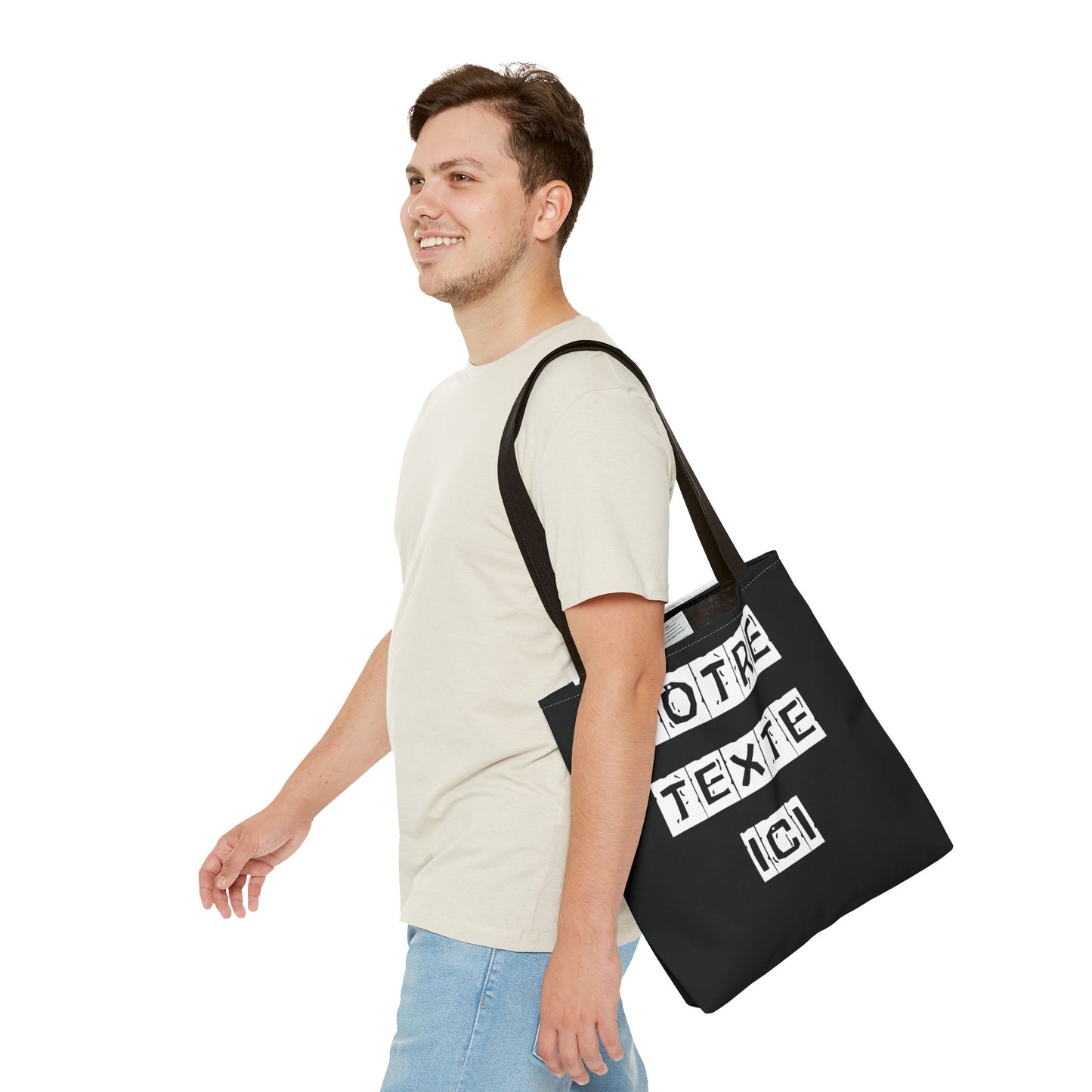 Tote Bag Personnalisable noir