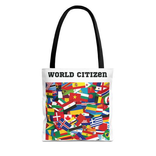 "WORLD CITIZEN" Tote Bag