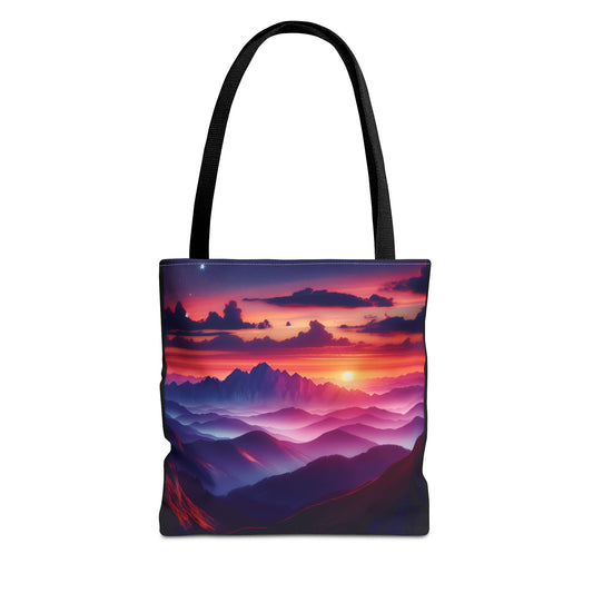 Tote Bag "Aurore boréale"