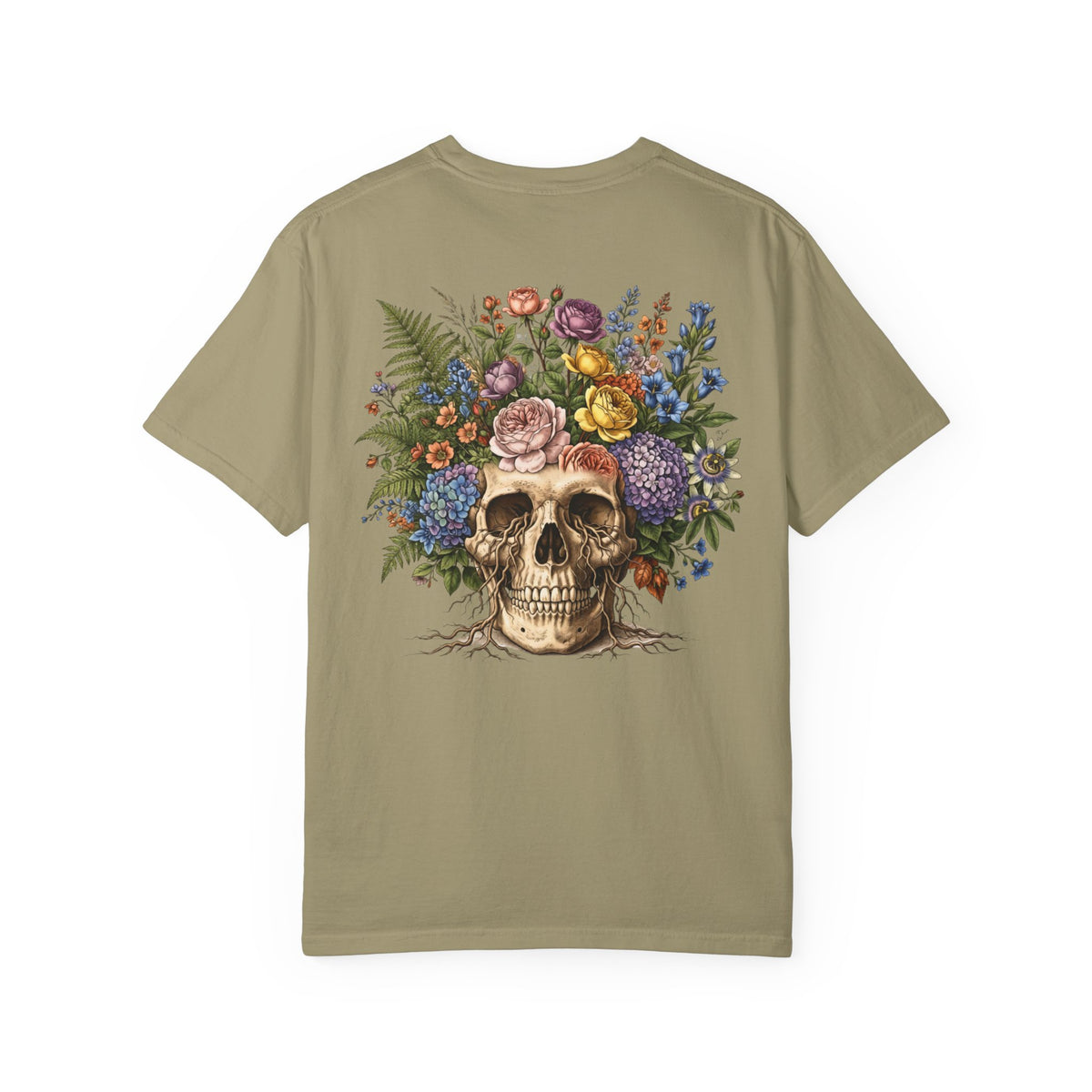 Vintage Botanical tattoo style Graphic Tee