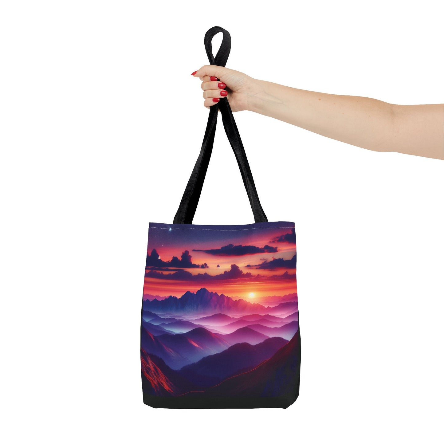 Tote Bag "Aurore boréale"