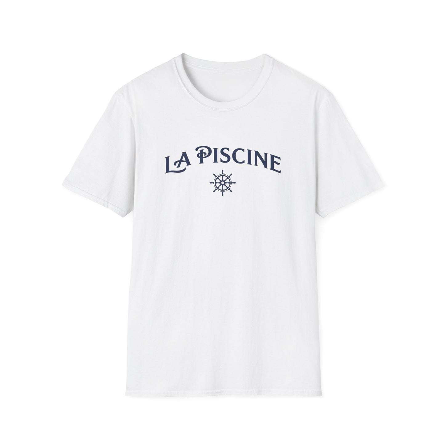 La Piscine Nautical T-Shirt — Coastal French Pool Tee