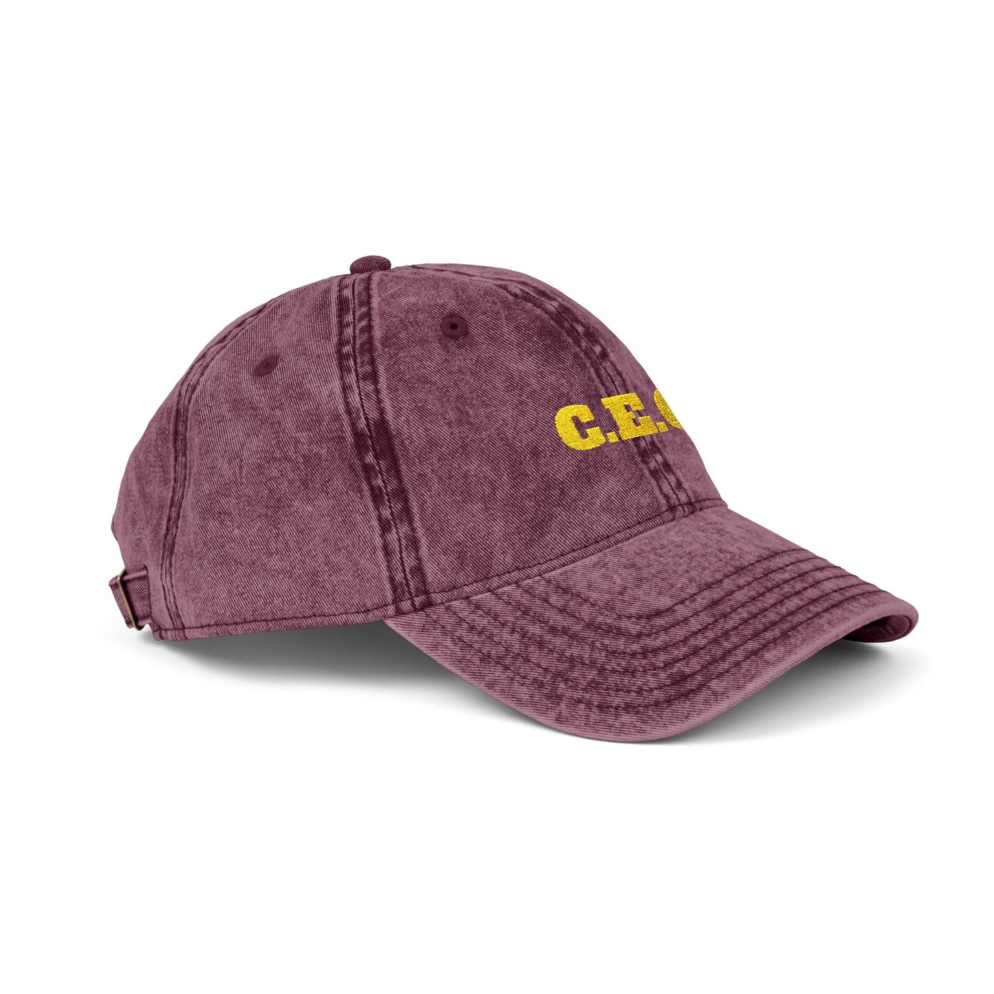 Casquette Initiale Monogramme / Monogram Initial Cap